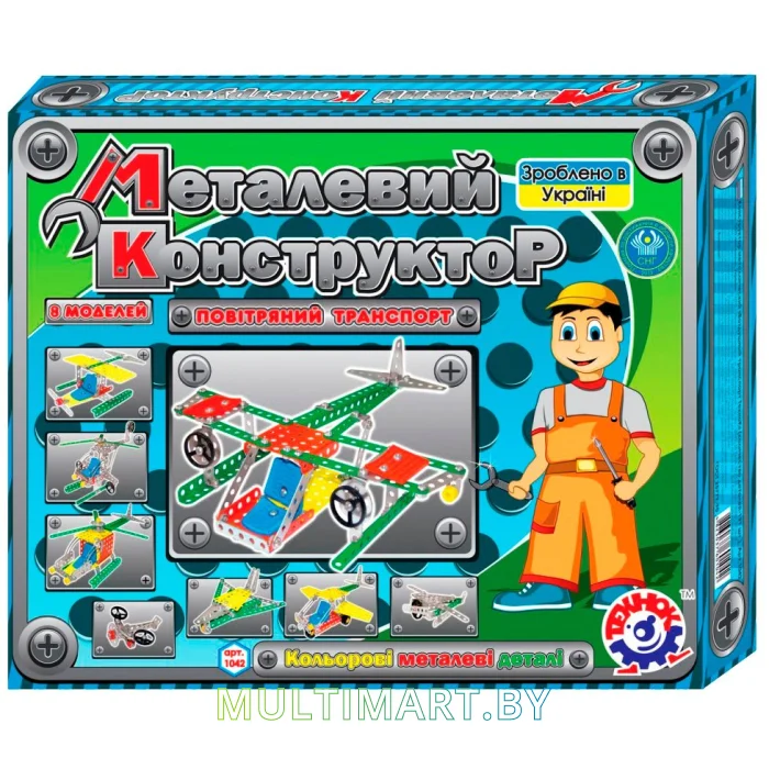 Конструктор Technok 1042 Воздушный транспорт (191 деталь)
